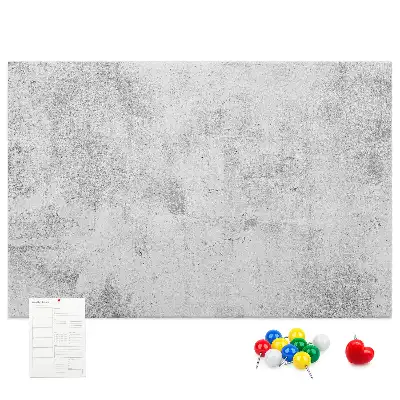Tableau en liège déco Mur en béton