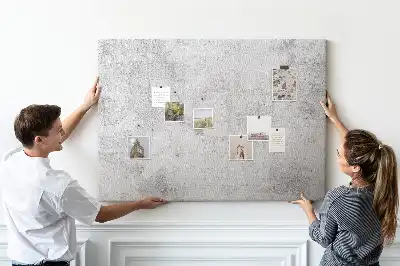 Tableau en liège déco Mur en béton