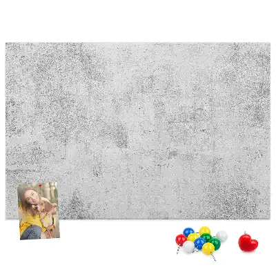 Tableau en liège déco Mur en béton