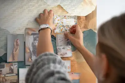 Tableau d’affichage en liège Montagnes paysage