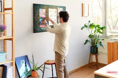 Tableau de liège Arbre en mosaïque