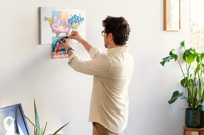 Tableau d’affichage en liège en forme de carte du monde