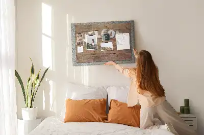 Tableau d’affichage en liège Panneau de bienvenue