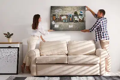 Tableau d’affichage en liège Citation familiale pour le mur
