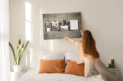 Tableau d’affichage en liège Citation familiale pour le mur