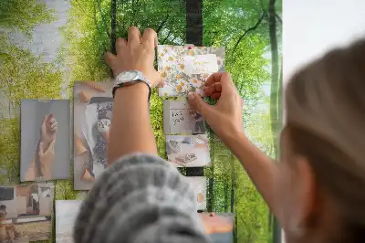 Tableau d’affichage en liège Nature forêt arbres