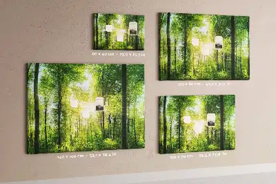 Tableau d’affichage en liège Nature forêt arbres