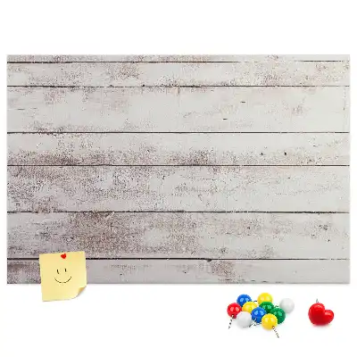 Tableau de liège Motif de planche de bois