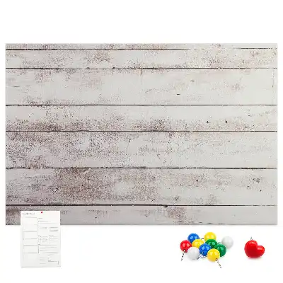 Tableau de liège Motif de planche de bois