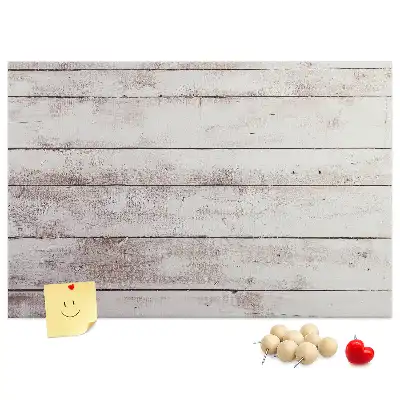Tableau de liège Motif de planche de bois