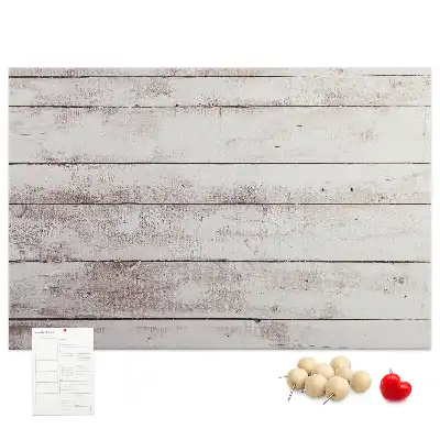 Tableau de liège Motif de planche de bois