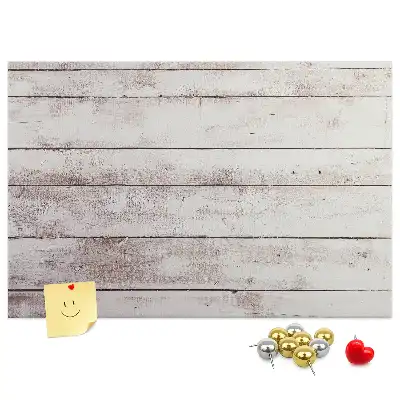 Tableau de liège Motif de planche de bois