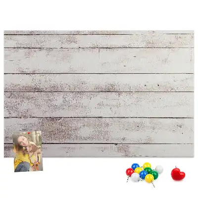 Tableau de liège Motif de planche de bois