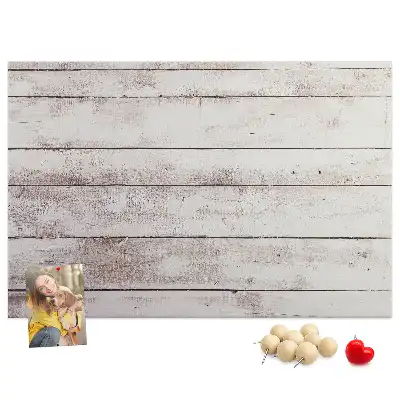 Tableau de liège Motif de planche de bois
