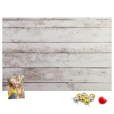 Tableau de liège Motif de planche de bois