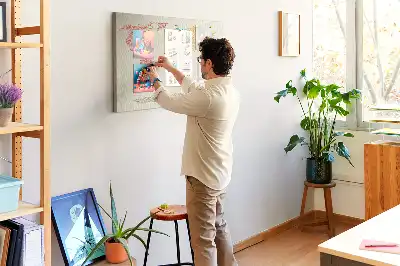 Carte du monde murale en liège