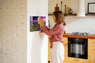 Tableau pour magnet Fleurs du lever du soleil