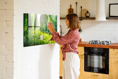 Tableau aimanté horizontal Nature printanière