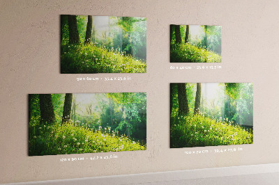 Tableau aimanté horizontal Nature printanière