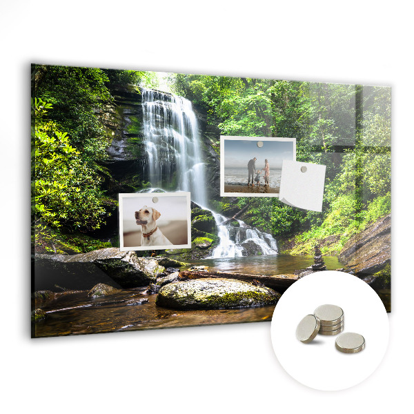 Tableau pour magnet Cascade de la forêt