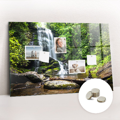 Tableau pour magnet Cascade de la forêt