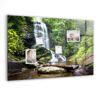 Tableau pour magnet Cascade de la forêt