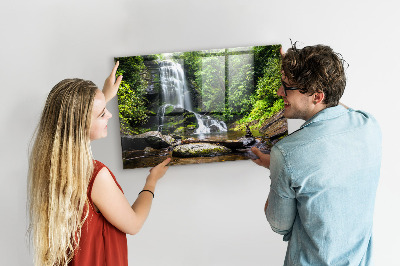 Tableau pour magnet Cascade de la forêt