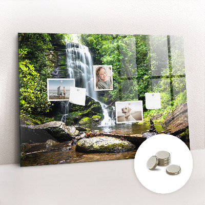 Tableau pour magnet Cascade de la forêt