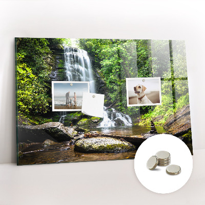 Tableau pour magnet Cascade de la forêt