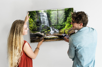 Tableau pour magnet Cascade de la forêt