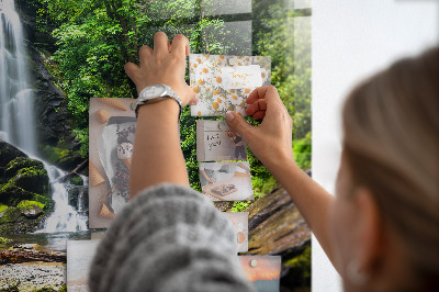 Tableau pour magnet Cascade de la forêt