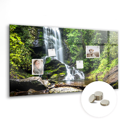 Tableau pour magnet Cascade de la forêt
