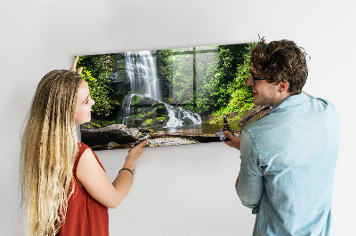 Tableau pour magnet Cascade de la forêt