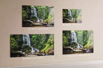 Tableau pour magnet Cascade de la forêt