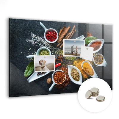 Tableau pour magnet Épices