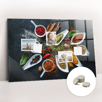Tableau pour magnet Épices