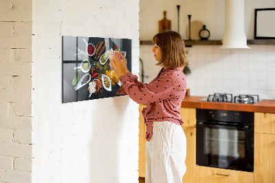 Tableau pour magnet Épices