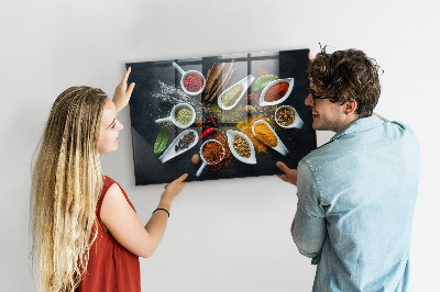 Tableau pour magnet Épices