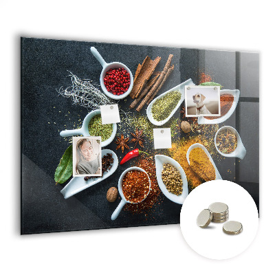 Tableau pour magnet Épices