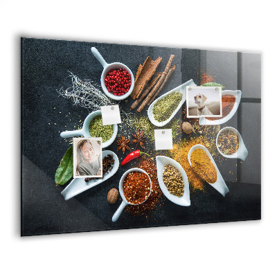 Tableau pour magnet Épices