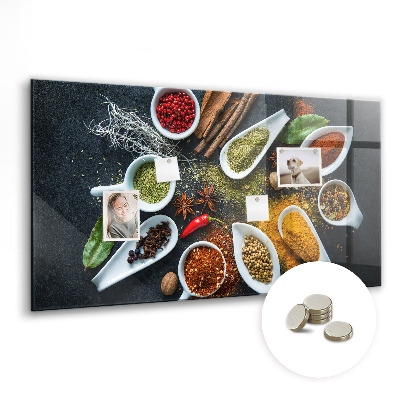 Tableau pour magnet Épices