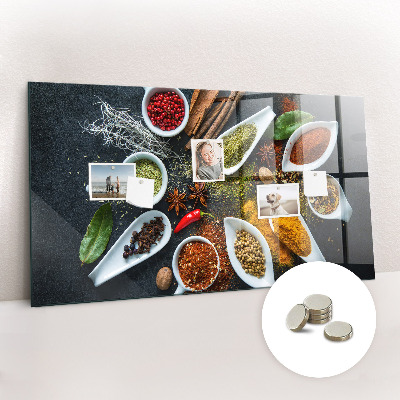 Tableau pour magnet Épices