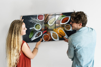 Tableau pour magnet Épices