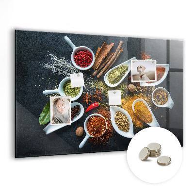 Tableau pour magnet Épices
