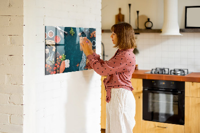 Tableau pour magnet Ustensiles de cuisine