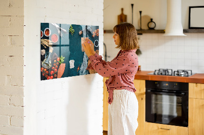 Tableau pour magnet Ustensiles de cuisine