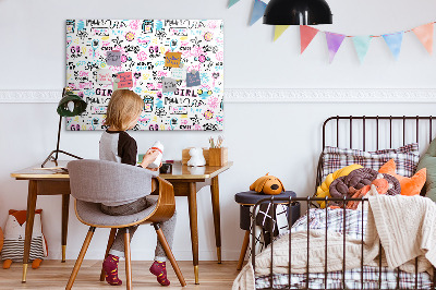 Tableau magnétique enfant Graffiti