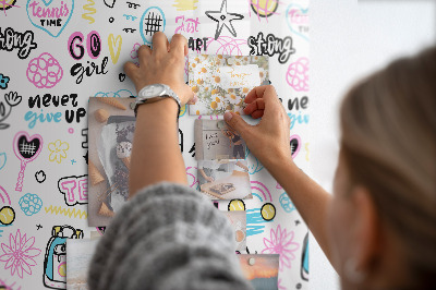 Tableau magnétique enfant Graffiti