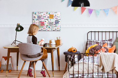 Tableau magnétique enfant Graffiti