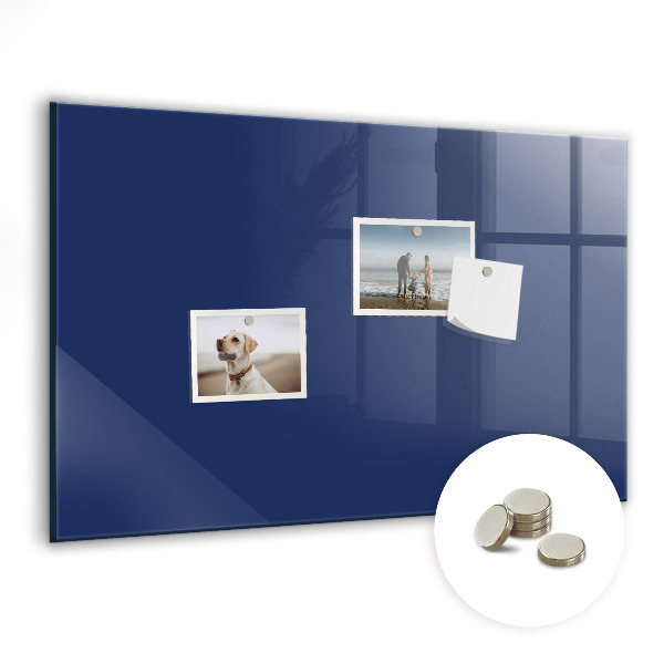 Tableau magnétique enfant Couleur bleu marine